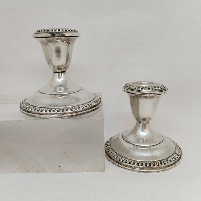 Kandelaar - Zilver, Antiek en Kunst, Antiek | Goud en Zilver