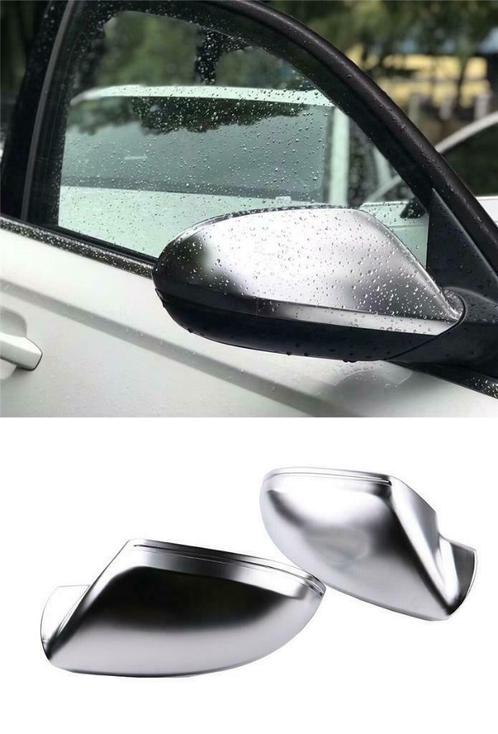 Mat Chrome Spiegelkappen voor Audi A6 C7, S6, S line, RS6, Auto-onderdelen, Carrosserie en Plaatwerk, Links, Rechts, Nieuw, Audi