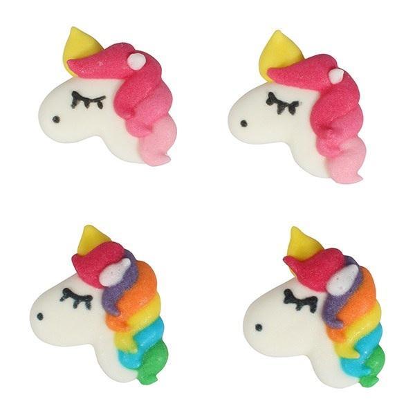 Culpitt Suikerdecoratie Unicorn 200st., Hobby en Vrije tijd, Taarten en Cupcakes maken, Nieuw, Verzenden