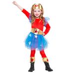 Supergirl Kostuum Meisje 3-4 Jaar, Kinderen en Baby's, Carnavalskleding en Verkleedspullen, Verzenden, Nieuw
