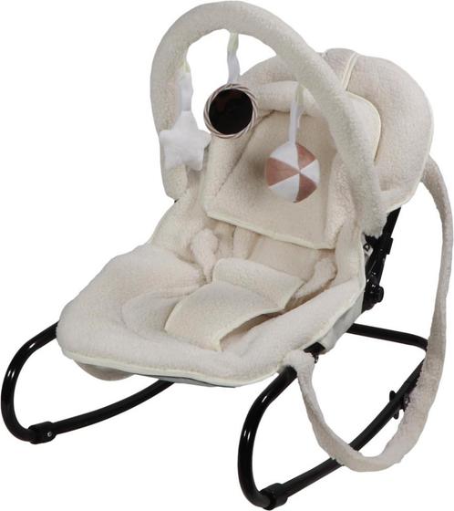 Ding Viggo Bouclé Off-white Wipstoel DI-903574, Kinderen en Baby's, Wipstoeltjes, Nieuw, Verzenden
