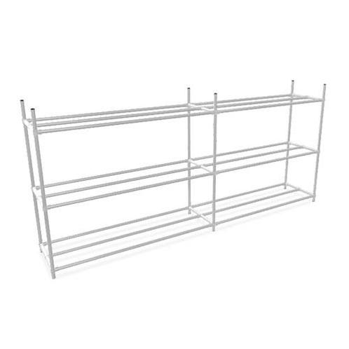 Steigerbuis Tassenrek Double 3 laags | Staal 26.9 mm | DIY |, Huis en Inrichting, Kasten | Overige, Ophalen of Verzenden