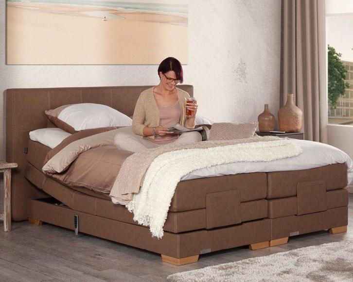 Caresse Platinum 9300 Elektrisch - 200 x 210, Huis en Inrichting, Slaapkamer | Boxsprings