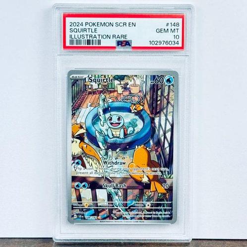 Pokémon Graded card - Squirtle - PSA 10, Hobby en Vrije tijd, Verzamelkaartspellen | Pokémon