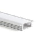 LED Strip inbouw-profiel 1 meter U vorm met witte cover