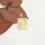 Hanger met portret van Maria (Hanger of bedel), Ophalen of Verzenden, Gebruikt, Goud, Overige merken