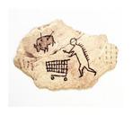 Banksy (1974) - Peckham Rock + official price tag of the