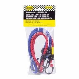 Benson Bagagespin - 4-armig - 60 cm - Ø 8 mm - Blauw/Geel.., Fietsen en Brommers, Fietsaccessoires | Overige Fietsaccessoires