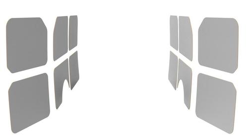 Wandbetimmering en deurpanelen hout Ford Transit 2014+, Auto-onderdelen, Interieur en Bekleding, Nieuw, Ford, Verzenden