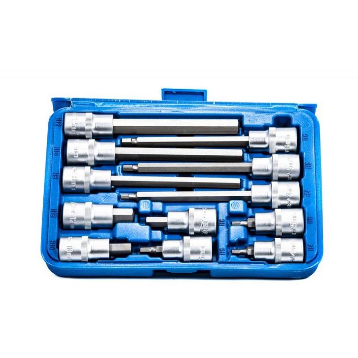 Inbusdoppen Set - Inbus Doppen - Metrische Maten - 12 Delig, Doe-het-zelf en Verbouw, Gereedschap | Handgereedschap, Nieuw, Ophalen of Verzenden