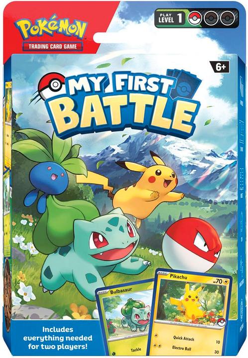 Pokémon TCG My First Battle Battle Deck-Pikachu & Bulbasaur, Hobby en Vrije tijd, Verzamelkaartspellen | Overige, Nieuw, Ophalen of Verzenden