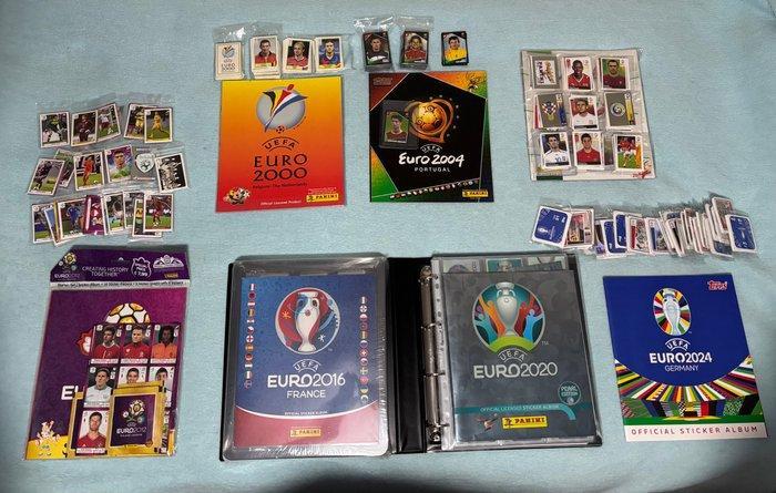 2000, 2004, 2012, 2016, 2020, 2024, 2008 Panini Euro 2000,, Verzamelen, Stickers