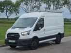 Ford Transit 350 2.0 TDCI L2H2 Trend Imperiaal Trekhaak Airc, Stof, Gebruikt, Zwart, Wit