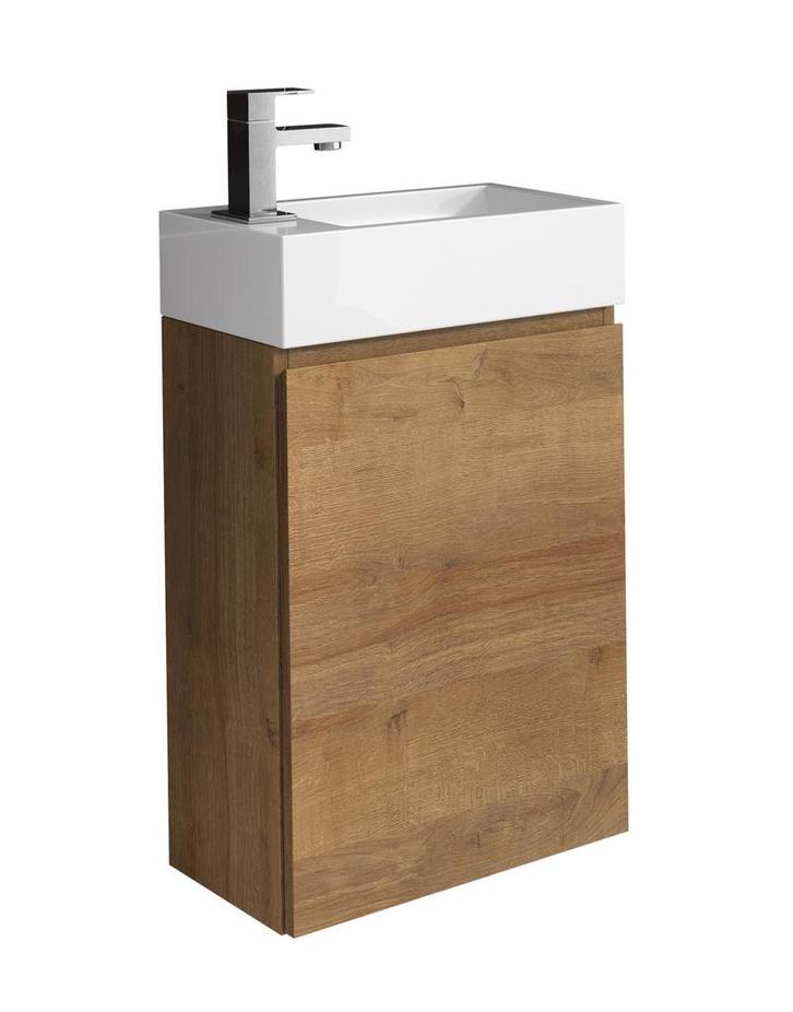 Toiletmeubel Angela 40 x 22 cm Eiken Fonteinmeubel, Doe-het-zelf en Verbouw, Sanitair, Nieuw, Wastafel, Verzenden