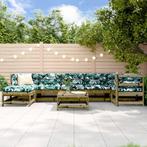 vidaXL 8-delige Loungeset geïmpregneerd grenenhout, Verzenden, Nieuw, 8 zitplaatsen, Loungeset