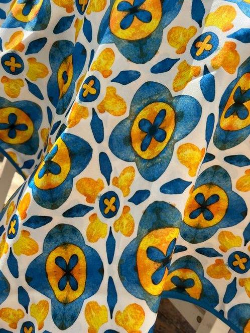 Elegante tafelkleed voor grote tafels. Mediterrane, Antiek en Kunst, Antiek | Kleden en Textiel