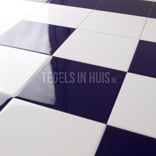 Wandtegel azul cobalto glans donker blauw 15x15 wandtegel, Doe-het-zelf en Verbouw, Tegels, Wandtegels, Nieuw, 10 m² of meer, Keramiek