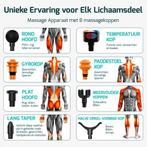 2dekans | FITAGE - Massage Gun Warm & Koud - 8 Opzetstukken, Ophalen of Verzenden, Zo goed als nieuw