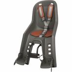 Polisport Mini Bubbly Plus Grijs/Bruin Voorstoeltje, Fietsen en Brommers, Verzenden, Nieuw
