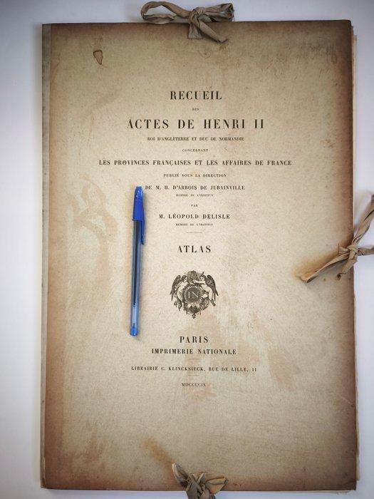 M. H. dArbois de Jubainville; M. Léopold Delisle - Recueil, Antiek en Kunst, Antiek | Boeken en Bijbels