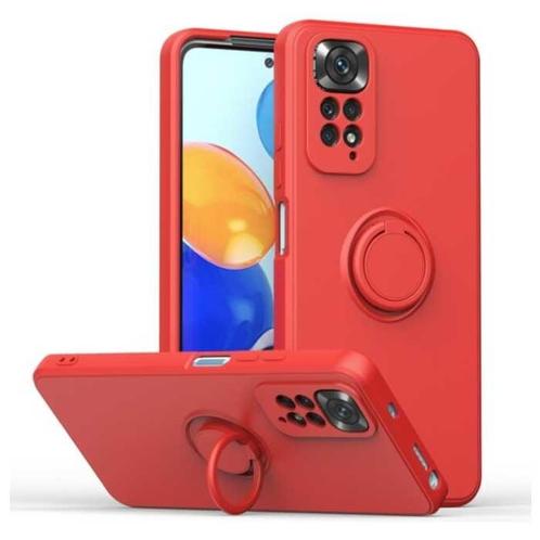 Xiaomi Poco M4 Pro Hoesje met Ring Kickstand en Magneet -, Telecommunicatie, Mobiele telefoons | Hoesjes en Frontjes | Overige merken