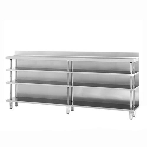 GGM Gastro | Barwerktafel - RVS - 2500x300mm - | BAI253, Zakelijke goederen, Horeca | Meubilair en Inrichting, Nieuw in verpakking