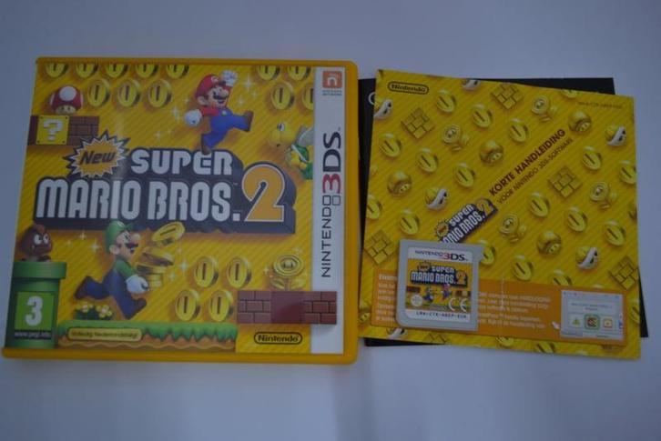 New Super Mario Bros 2 (3DS HOL), Spelcomputers en Games, Games | Nintendo 2DS en 3DS, Zo goed als nieuw, Verzenden