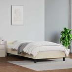 vidaXL Bedframe met hoofdeinde zonder matras 90x190 cm, Overige materialen, 90 cm, Eenpersoons, Verzenden