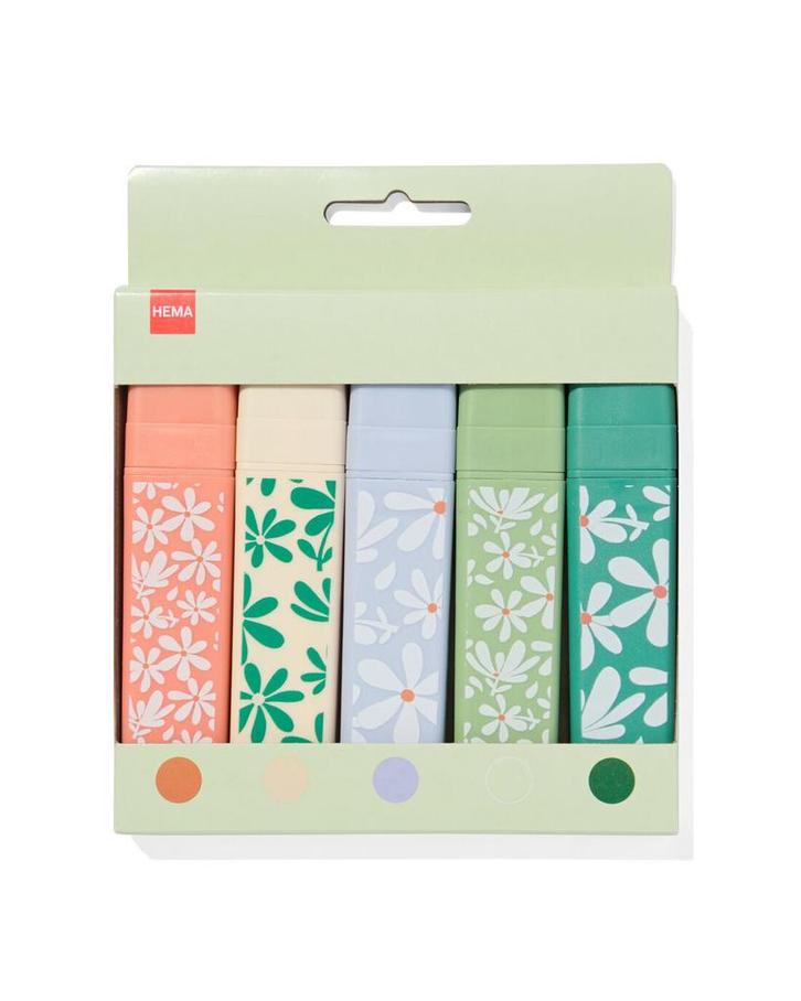 HEMA Markers groot - 5 stuks van €2.89 voor €2 sale, Diversen, Agenda's, Nieuw, Verzenden