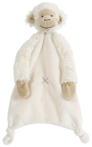 Happy Horse Monkey Mickey Wit Knuffeldoekje 130144, Kinderen en Baby's, Speelgoed | Knuffels en Pluche, Nieuw, Verzenden