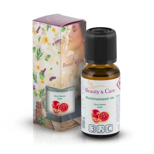 Beauty & Care Bloedsinaasappel olie 20 ml.  new, Sport en Fitness, Gezondheidsproducten en Wellness, Aroma, Nieuw, Ophalen of Verzenden