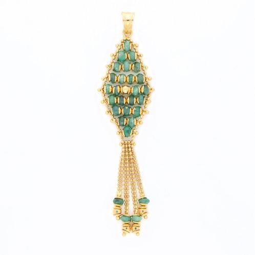Hanger - 18 karaat Geel goud, Sieraden, Tassen en Uiterlijk, Antieke sieraden