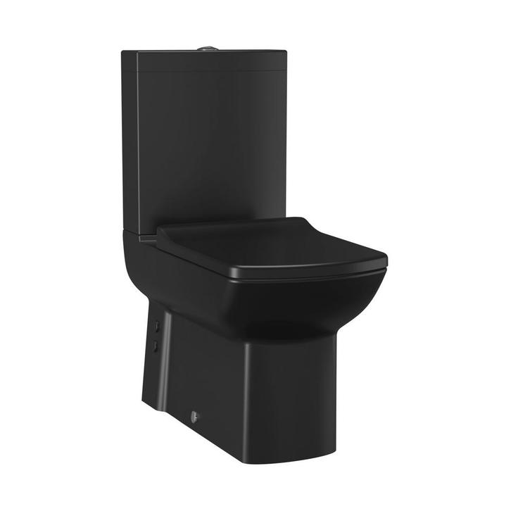 Toiletpot BWS Lara Staand tbv Duoblok AO Mat Zwart, Doe-het-zelf en Verbouw, Sanitair, Overige typen, Nieuw, Ophalen of Verzenden