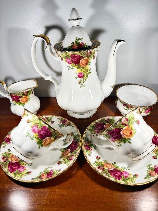 Royal Albert - Theeservies (7) - Been - Old Country, Antiek en Kunst, Antiek | Meubels | Tafels