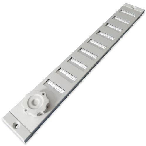 Aluminium afsluitbaar schuifrooster opbouw 500 x 150mm, Doe-het-zelf en Verbouw, Ventilatie en Afzuiging, Nieuw, Verzenden