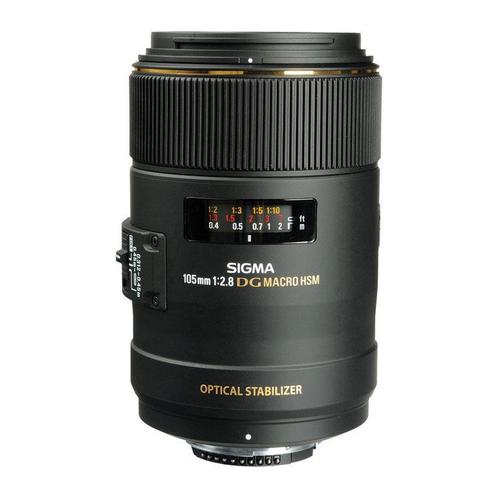 Sigma 105mm F2.8 EX DG OS HSM Macro Nikon F-Mount, Audio, Tv en Foto, Fotografie | Lenzen en Objectieven, Macrolens, Nieuw, Ophalen of Verzenden