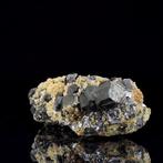 Dolomietconcretie met sphaleriet, galena en boulangeriet -