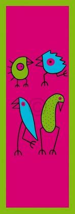 Kunstdruk Birdman Hans Lan - We are just fine 35x100cm, Verzenden, Nieuw