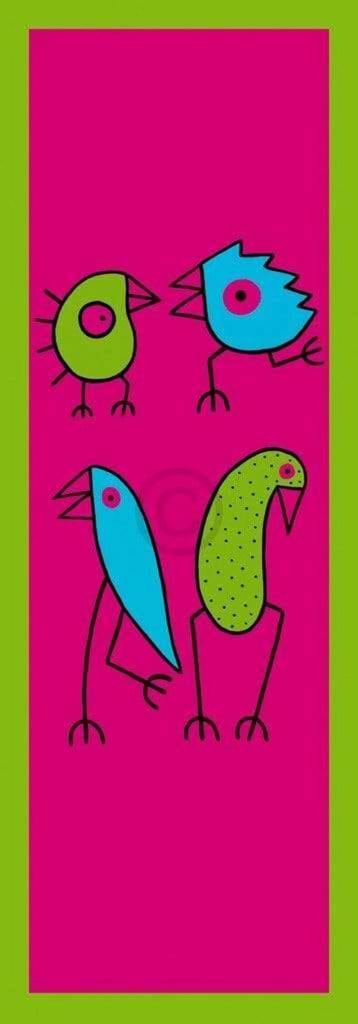 Kunstdruk Birdman Hans Lan - We are just fine 35x100cm, Huis en Inrichting, Woonaccessoires | Schilderijen, Tekeningen en Foto's