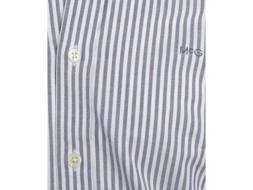 McGregor Shirt Stretch Oxford Large Stripe – Navy – XL –, Huis en Inrichting, Woonaccessoires | Overige, Nieuw, Verzenden