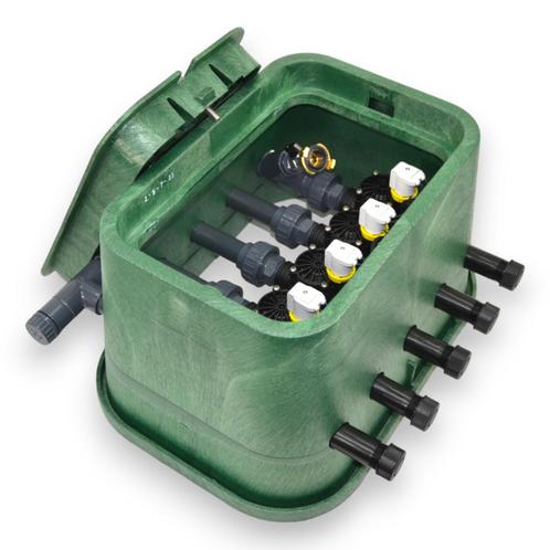 RPE 2 groepen kleppenput 1 met afblaaspunt, Tuin en Terras, Bewateringscomputers, Ophalen of Verzenden