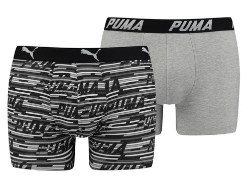 Puma - Logo AOP Boxer 2P  - Puma Boxershort - M, Kleding | Heren, Ondergoed