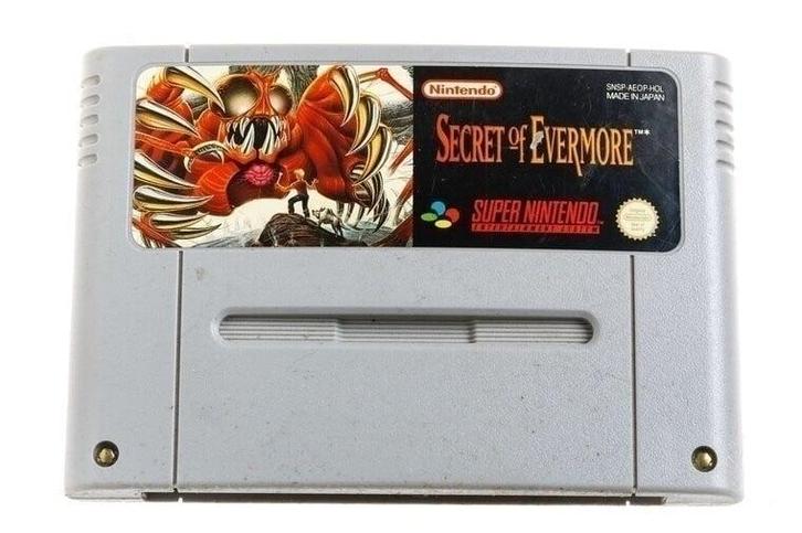 Secret of Evermore (German) [Super Nintendo], Spelcomputers en Games, Games | Nintendo Super NES, Zo goed als nieuw, Ophalen of Verzenden