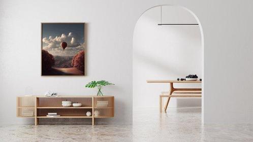 Erminando Aliaj - Drifting Through a Painted Sky, Antiek en Kunst, Kunst | Schilderijen | Modern
