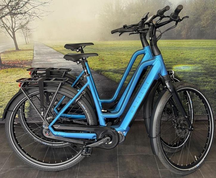 Nieuwe SET Gazelle Chamonix C7 Electrische Damesfietsen, Fietsen en Brommers, Elektrische fietsen, 50 km per accu of meer, Nieuw