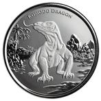 Tokelau Komodo Dragon 1 oz 2022 (15.000 oplage), Zilver, Losse munt, Verzenden