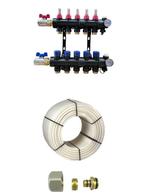 12 groep kunststof verdeler zonder pomp + 2x 600mtr 16mm..., Ophalen of Verzenden, Nieuw, Overige typen
