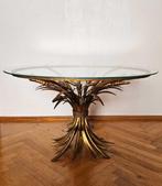 In style of Robert Goossens - Salontafel - Goudgeplateerde, Nieuw