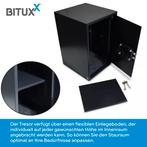 Kluis voor kantoor en thuis - 35x36x52cm - Donkergrijs, Verzenden, Nieuw