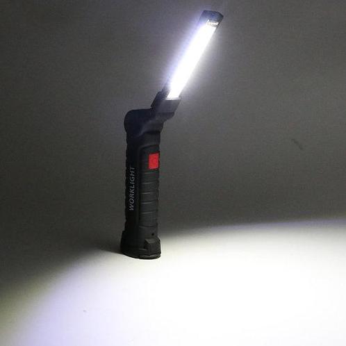 Oplaadbare 4in1 mini-werklamp COB 5w - 2000lumen, Auto diversen, Auto-accessoires, Verzenden